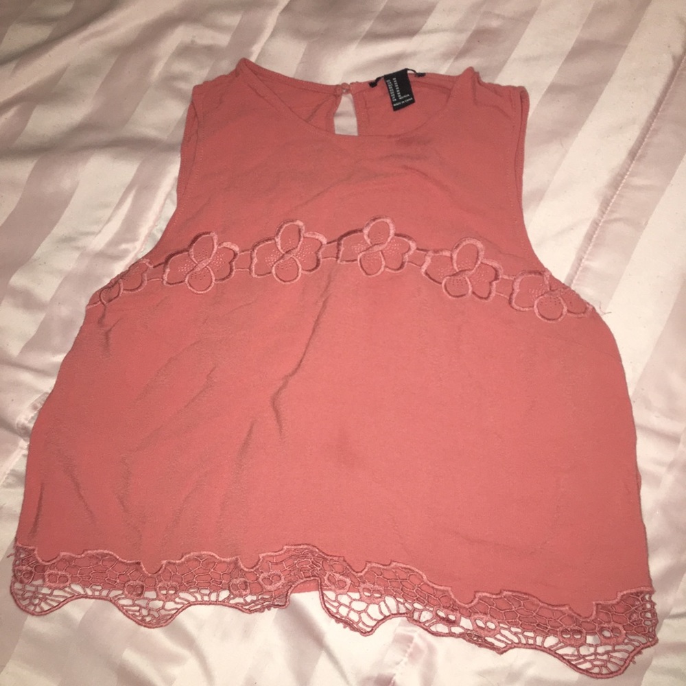 Forever 21 coral top